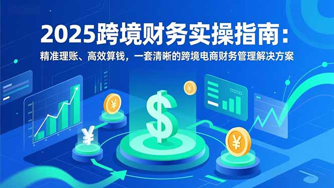2025跨境财务实操指南:精准理账、高效算钱,一套清晰的跨境电商财务管理解决方案-opc资源站