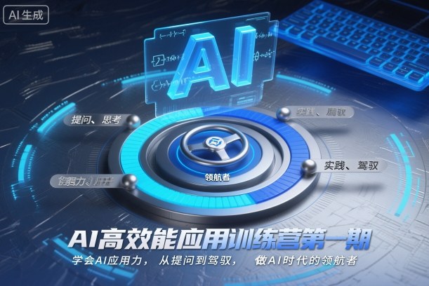 AI高效能应用训练营第一期,学会AI应用力,从提问到驾驭,做AI时代的领航者(更新)-opc资源站
