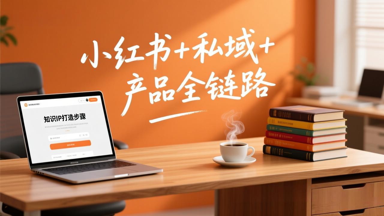 个人IP系统变现课2026,小红书+私域+产品全链路,手把手教你打造年入百万的知识IP-opc资源站