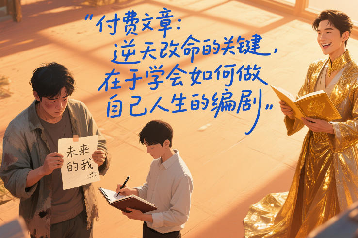 付费文章：逆天改命的关键，在于学会如何做自己人生的编剧-opc资源站