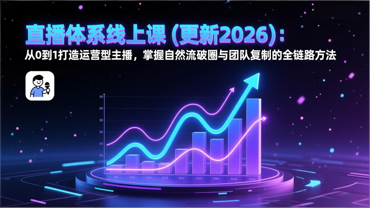 直播体系线上课(更新2026-opc资源站