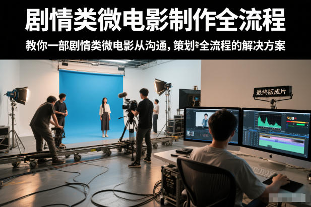 剧情类微电影制作全流程,教你一部剧情类微电影从沟通,策划到拍摄制作全流程的解决方案-opc资源站