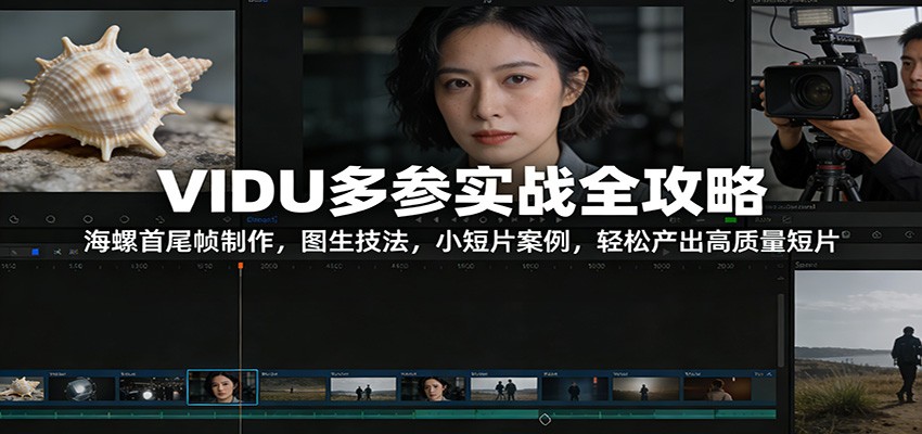 VIDU多参实战全攻略:海螺首尾帧制作,图生技法,小短片案例,轻松产出高质量短片-opc资源站