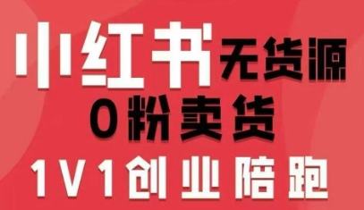 小红书无货源0粉电商课,开店准备、选品策略、笔记撰写、视频剪辑、数据分析、账号打造、资料文档(更新)-一个小目标资源站